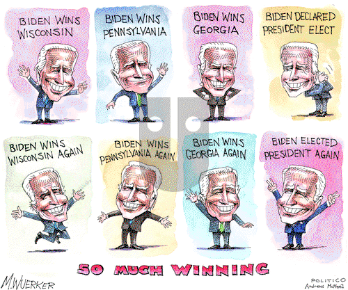 Matt Wuerker on Friday November 20, 2020 Comic Strip