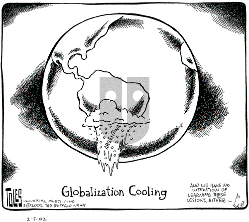 Tom Toles on Sunday March 3, 2002 Comic Strip