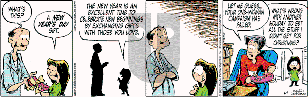 Baldo - Tuesday January 1, 2002 Comic Strip