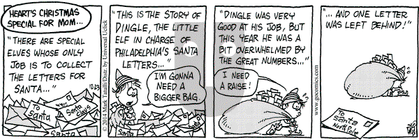 Heart of the City on Tuesday December 23, 2014 Comic Strip