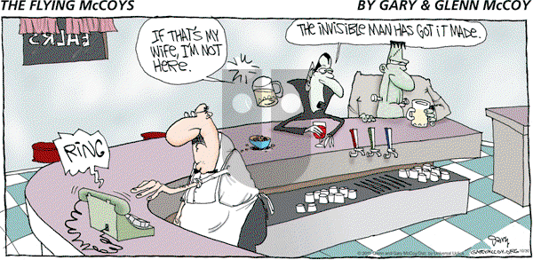 The Flying McCoys on Sunday October 30, 2011 Comic Strip