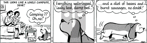 Fred Basset on Wednesday August 28, 2013 Comic Strip