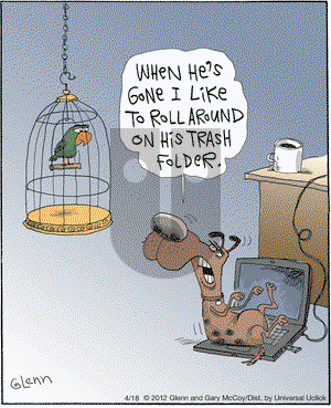 The Flying McCoys - Wednesday April 18, 2012 Comic Strip