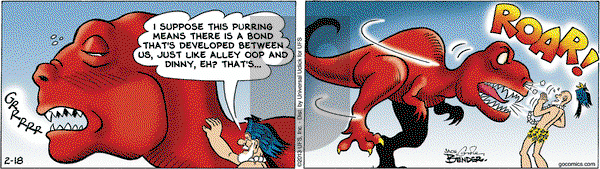 Alley Oop on Monday February 18, 2013 Comic Strip