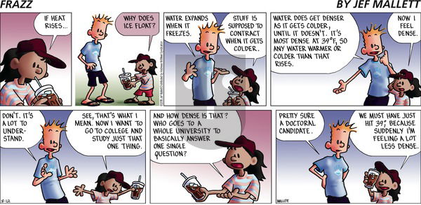 Frazz on Sunday August 12, 2018 Comic Strip
