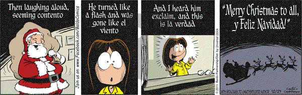 Baldo on Saturday December 24, 2011 Comic Strip