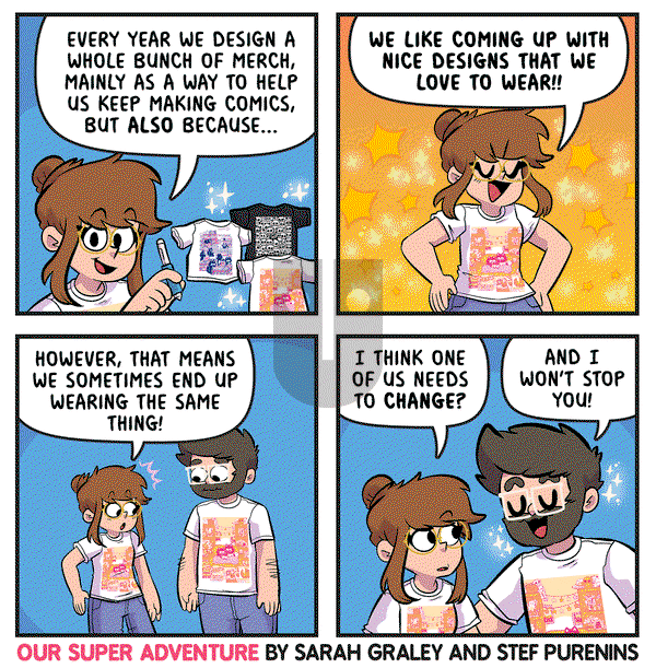 Our Super Adventure on Monday March 3, 2025 Comic Strip