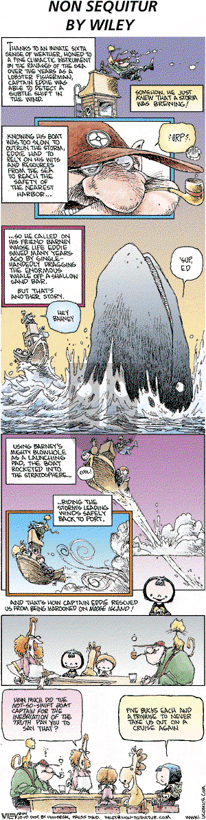 Non Sequitur on Sunday October 10, 2004 Comic Strip