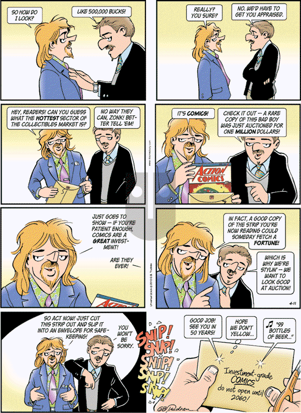 Doonesbury - Sunday April 11, 2010 Comic Strip