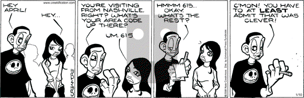 Maintaining on Thursday January 10, 2008 Comic Strip