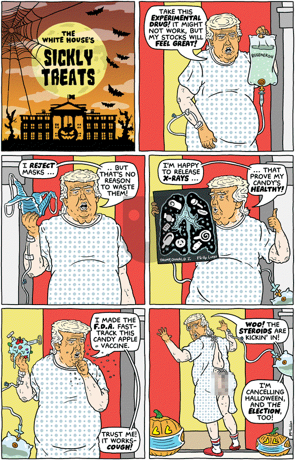 Brian McFadden - Monday October 12, 2020 Comic Strip
