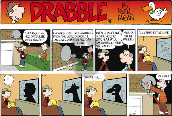 Drabble on Sunday November 18, 2007 Comic Strip