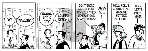 Grand Avenue on Tuesday April 3, 2007 Comic Strip