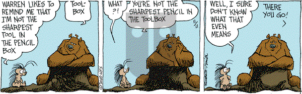The Grizzwells on Thursday November 11, 2010 Comic Strip