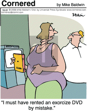 Cornered on Tuesday October 31, 2006 Comic Strip