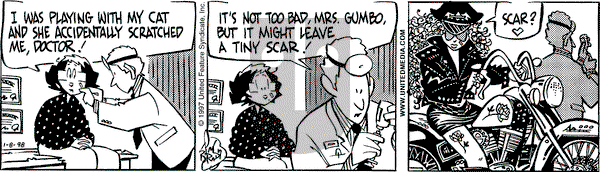 Rose is Rose on Thursday April 23, 1998 Comic Strip