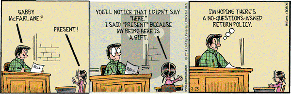 Grand Avenue - Tuesday September 23, 2014 Comic Strip
