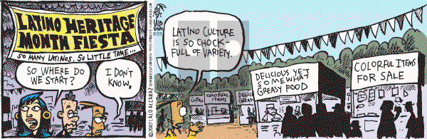 La Cucaracha on Tuesday September 25, 2007 Comic Strip