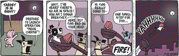 Pooch Cafe on Saturday September 22, 2012 Comic Strip
