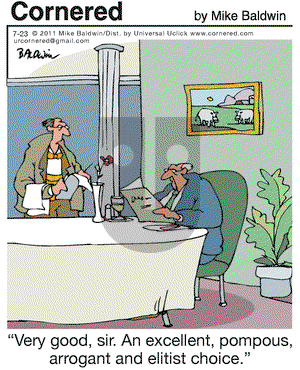 Cornered on Saturday July 23, 2011 Comic Strip