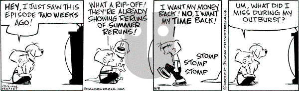 Red and Rover on Saturday August 8, 2009 Comic Strip