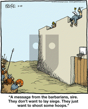 In the Bleachers on Wednesday February 10, 2010 Comic Strip