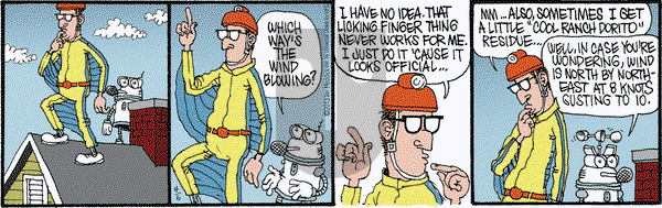 Monty on Saturday April 6, 2013 Comic Strip