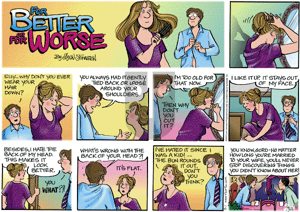 For Better or For Worse - Sunday September 1, 2002 Comic Strip