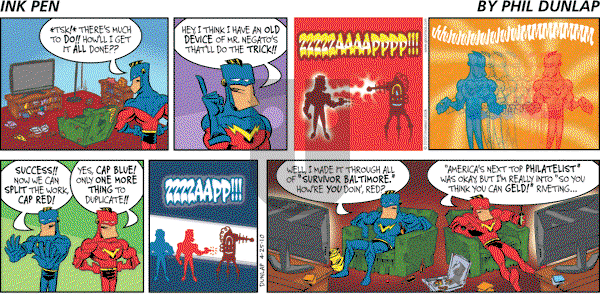 Ink Pen - Sunday April 25, 2010 Comic Strip