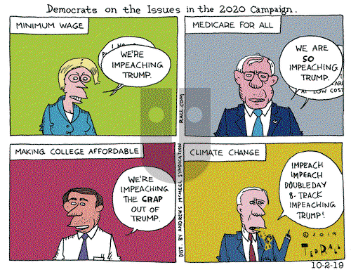 Ted Rall on Wednesday October 2, 2019 Comic Strip