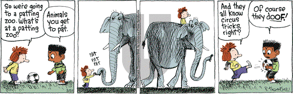 Cul de Sac on Tuesday March 31, 2009 Comic Strip