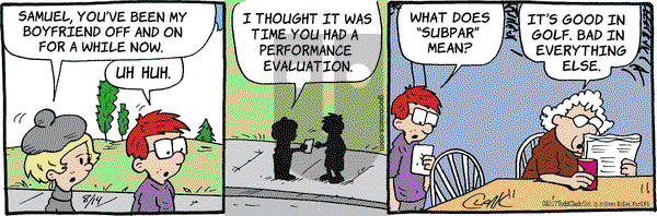 Lola on Monday August 14, 2017 Comic Strip