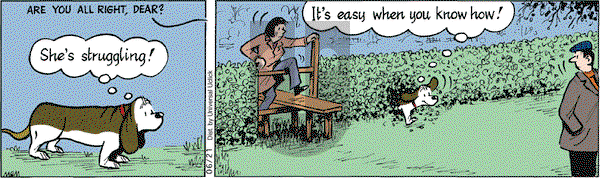 Fred Basset on Monday June 21, 2010 Comic Strip