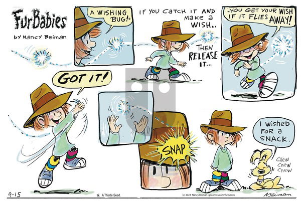 FurBabies - Sunday September 15, 2024 Comic Strip
