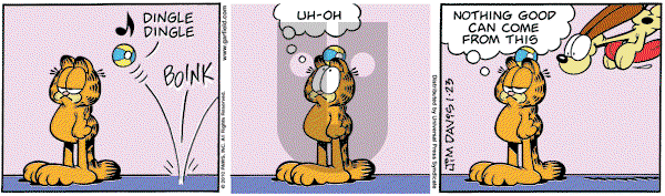 Garfield - Saturday January 23, 2010 Comic Strip