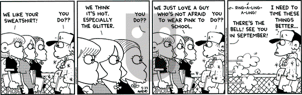 FoxTrot - Friday May 27, 2005 Comic Strip