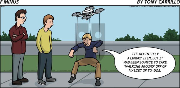 F Minus on Sunday March 16, 2025 Comic Strip