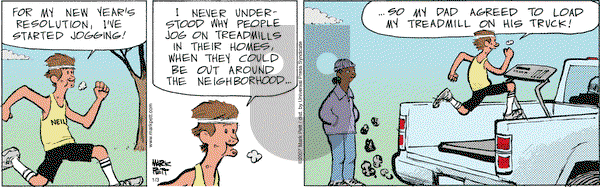 Lucky Cow on Wednesday January 3, 2007 Comic Strip