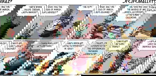 Frazz on Sunday March 16, 2008 Comic Strip
