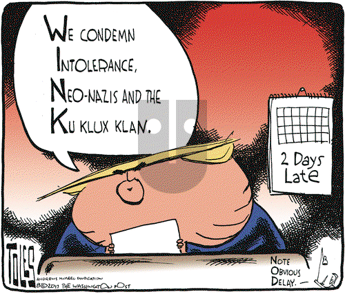 Tom Toles on Wednesday August 16, 2017 Comic Strip