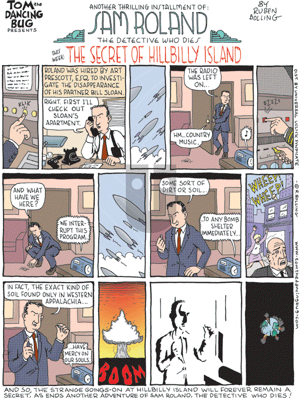 Tom the Dancing Bug on Friday April 16, 2010 Comic Strip