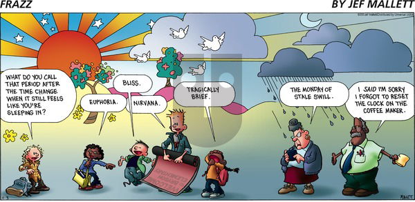 Frazz on Sunday November 3, 2013 Comic Strip