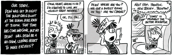 Heart of the City on Monday September 25, 2017 Comic Strip