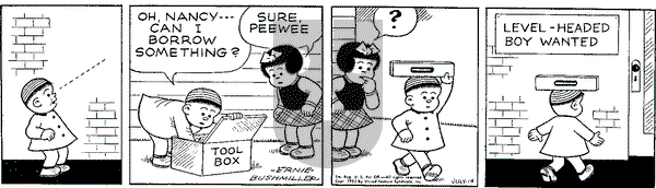 Nancy Classics on Tuesday July 14, 2015 Comic Strip