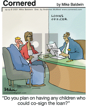 Cornered on Friday October 15, 2021 Comic Strip