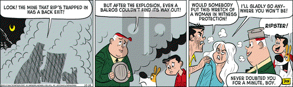 Rip Haywire on Monday October 16, 2017 Comic Strip