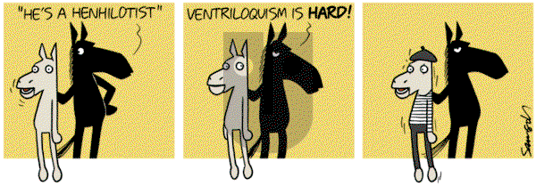 Dark Side of the Horse on Wednesday November 13, 2013 Comic Strip
