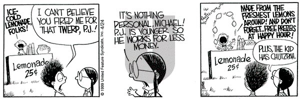 Grand Avenue on Monday April 24, 2000 Comic Strip