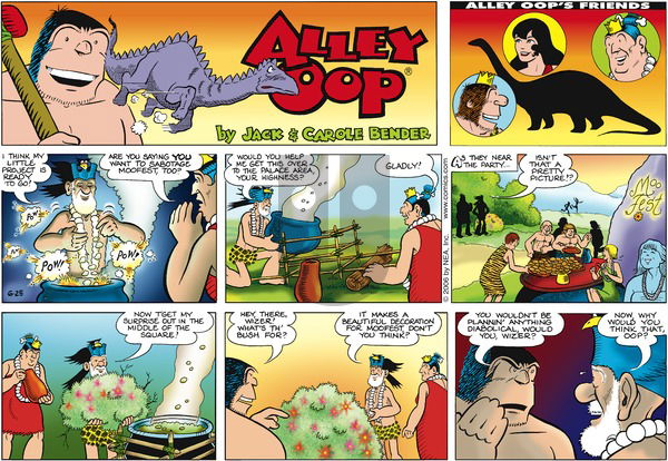 Alley Oop on Sunday June 25, 2006 Comic Strip