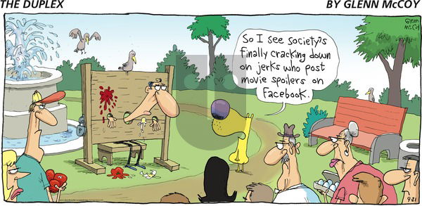 The Duplex - Sunday September 21, 2014 Comic Strip